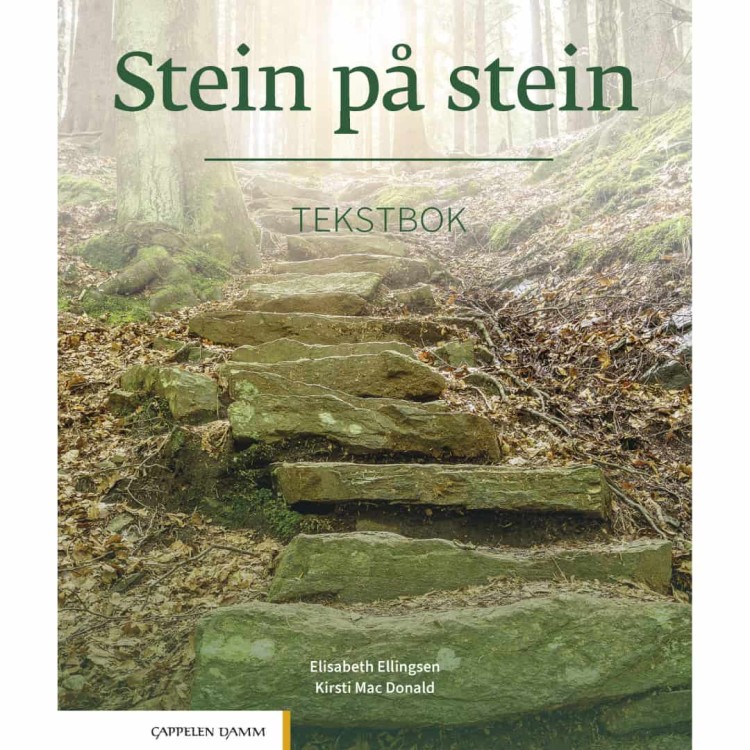 Stein på stein Tekstbok – Lehrbuch zum Norwegischlernen auf dem Niveau B1, Band 1