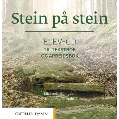 Stein på stein - Elev-CD til tekstbok og arbeidsbok (Schüler-CD)