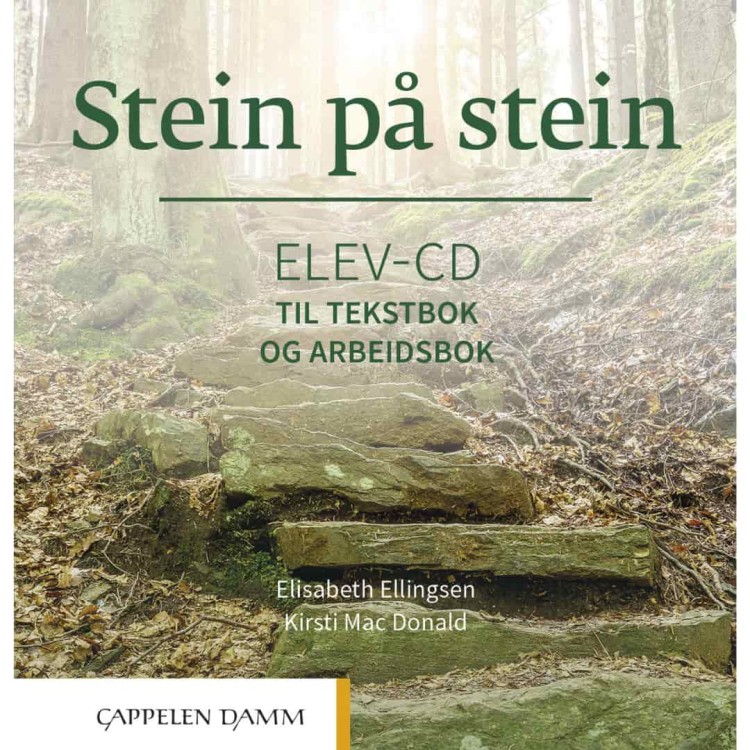 Stein på stein - Elev-CD til tekstbok og arbeidsbok (Schüler-CD)
