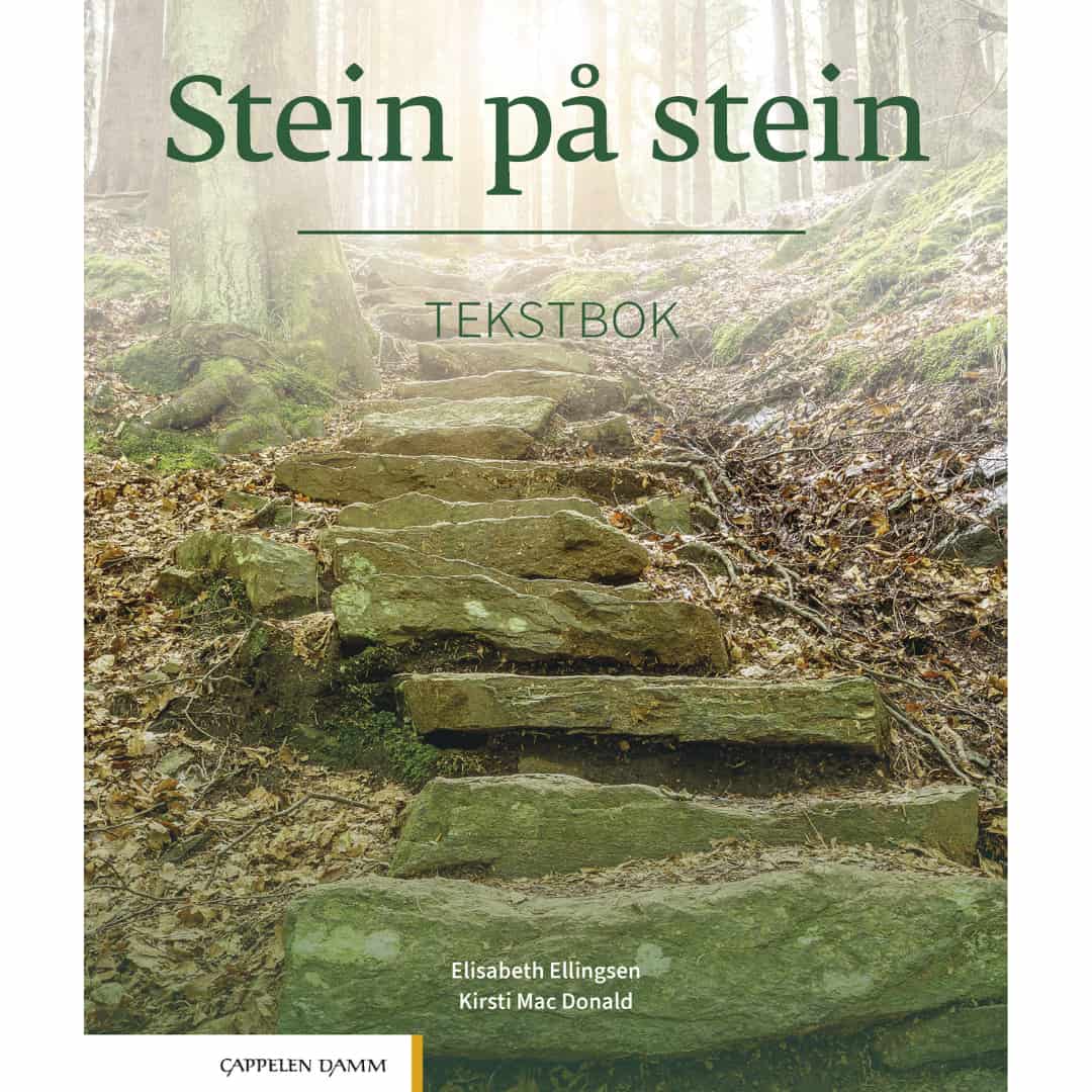 Stein på stein Tekstbok – Lehrbuch zum Norwegischlernen auf dem Niveau B1, Band 1
